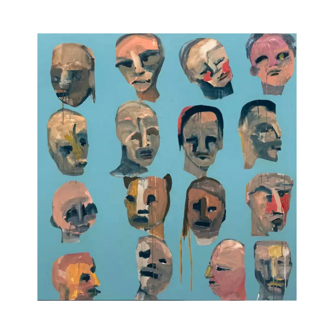 Odd one out by Sharon Monagle
acrylic on canvas, framed