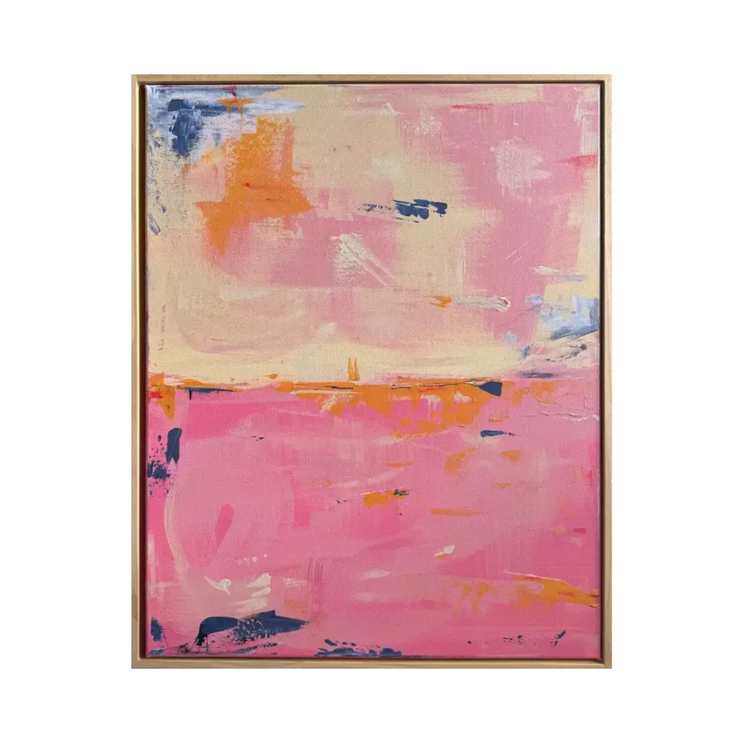 At Sunset We Sail by Bronte Rose Bussenschutt
acrylic on canvas, framed