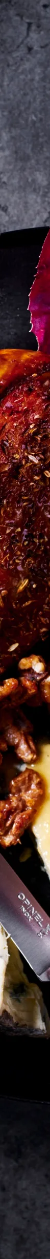 Pumpkin and radicchio salad