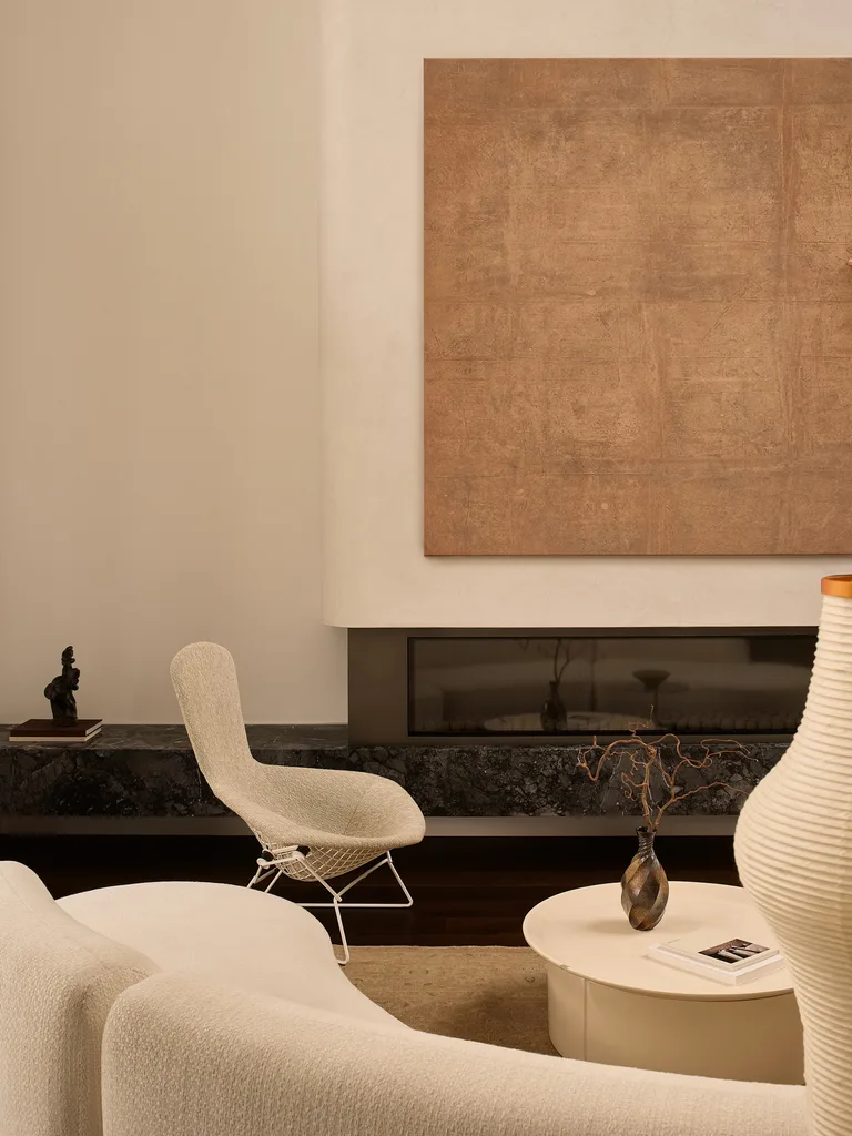 Beautiful Builds Stanton living room artwork