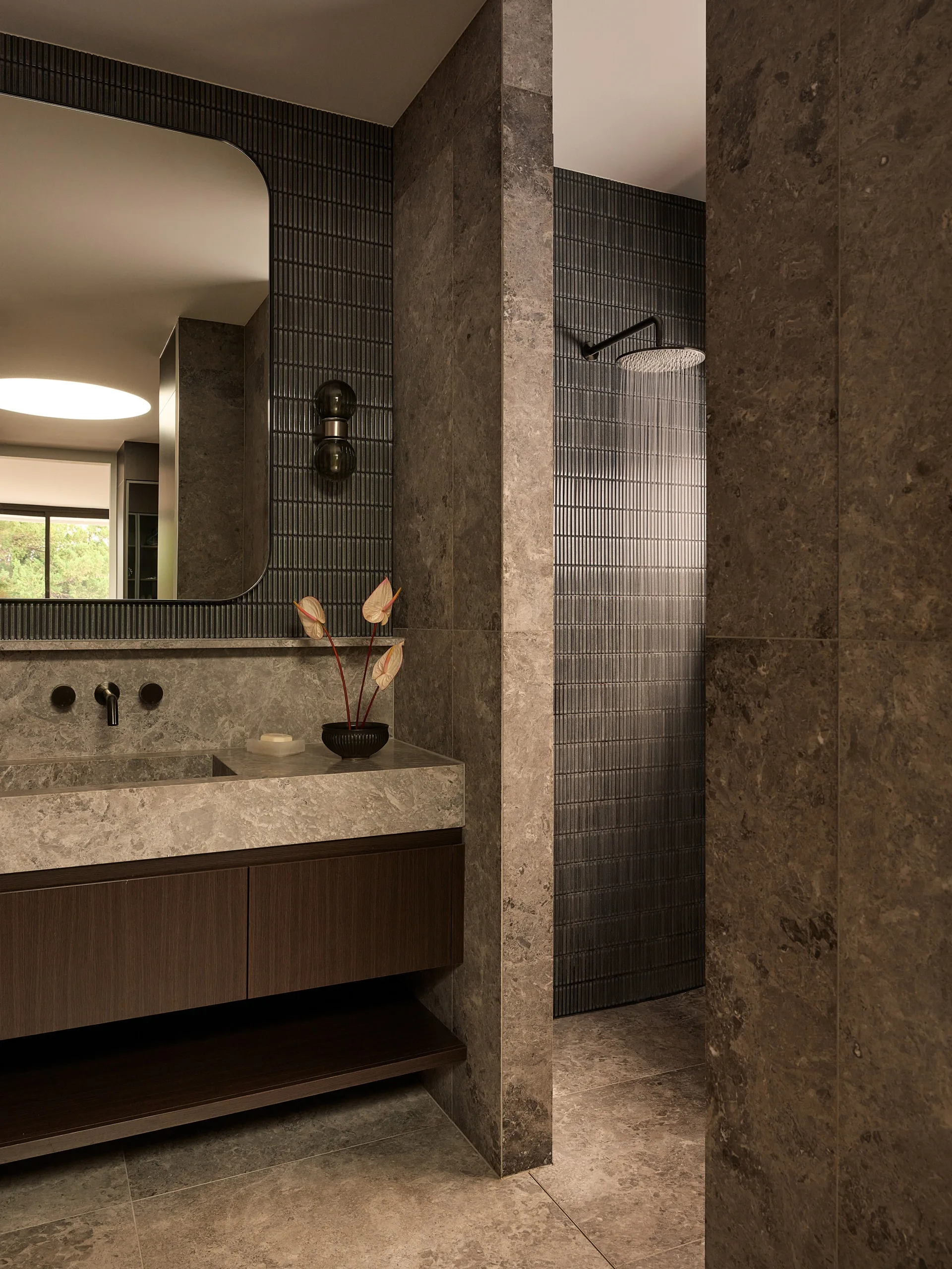 Stanton Beautiful Builds ensuite open shower
