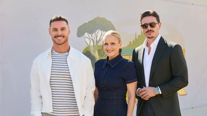 The Block 2026 hosts Darren Palmer Shaynna Blaze Marty Fox