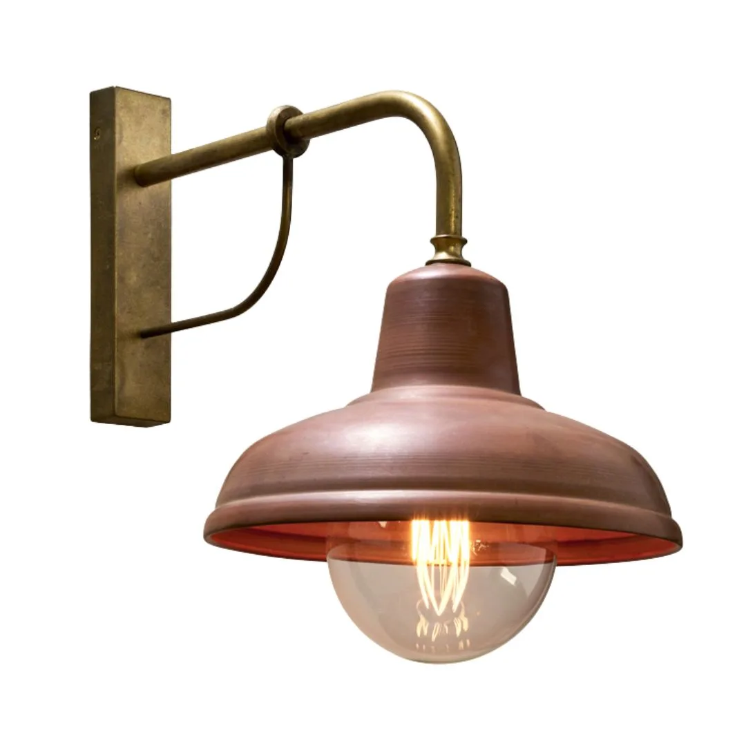 Freedom copper wall light