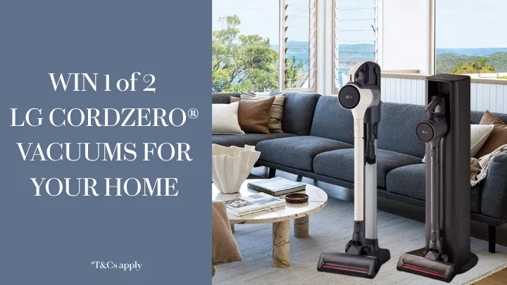 Competition giveaway - LG CordZero&reg; Handstick Vacuums