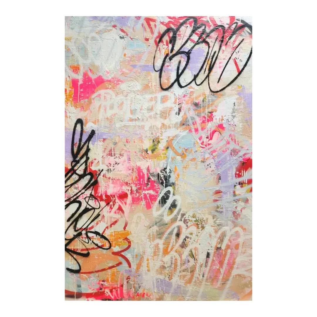Yellow Brick Road by Thomas Orrin
mixed media on canvas, framed