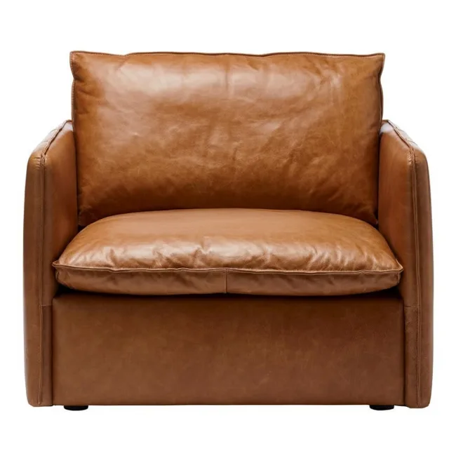 Leather armchair
