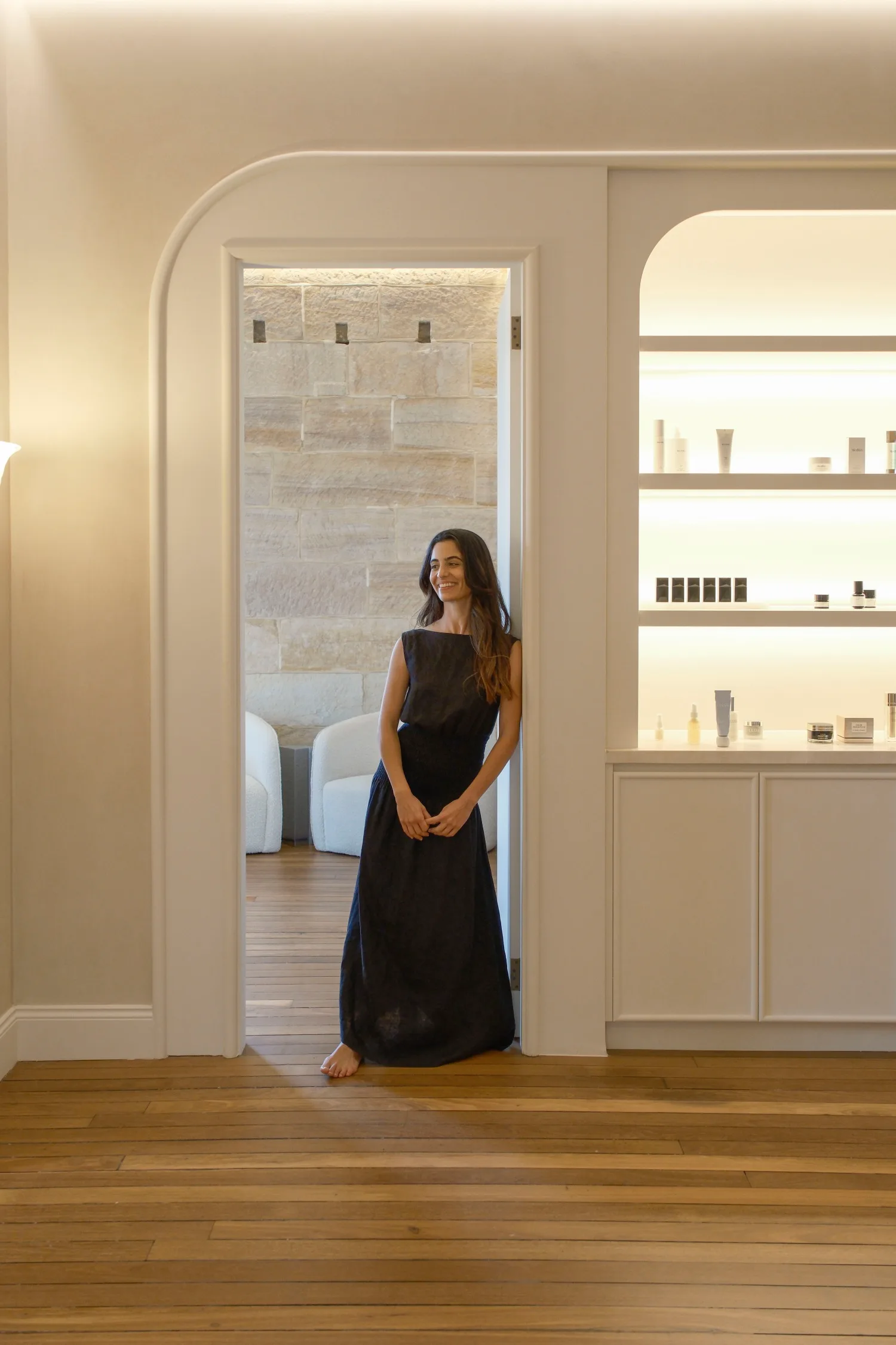 Diandra Politano in her studio