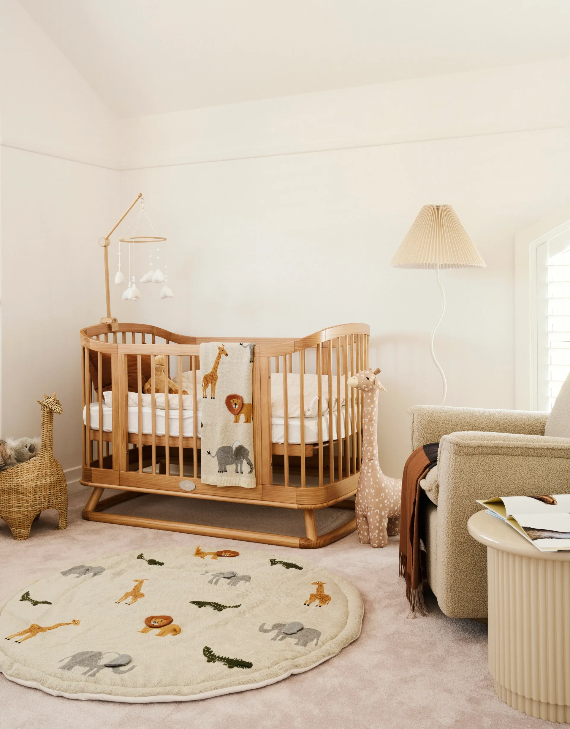 Melbourne heritage home Studio Jung baby room nursery