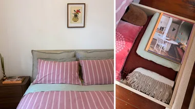 I tested the space-saving ability of Ecosa’s Sierra Storage Bed in my tiny apartment