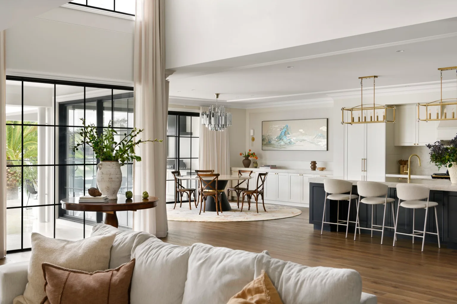 Inside a dreamy French Provincial home on the Gold Coast waterfront