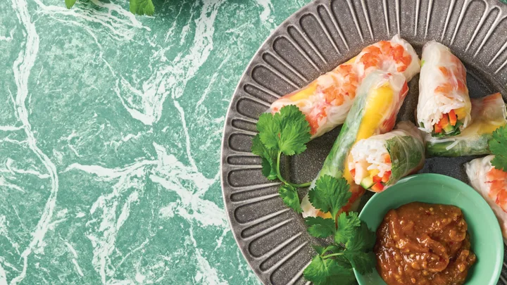 The rice paper rolls everyone will want the recipe for