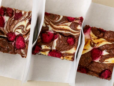 Brownies meet cheesecake in this delish sweet treat
