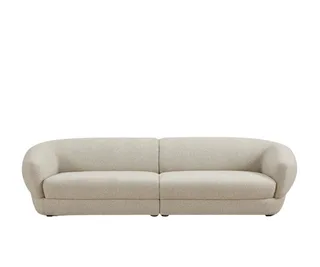 TEGLIO Fabric 4 Seater Sofa