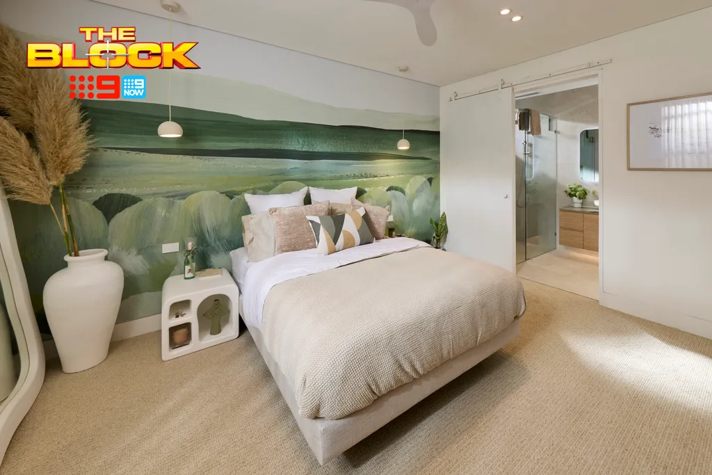 The Block 2026 Rick and Tayla guest suite