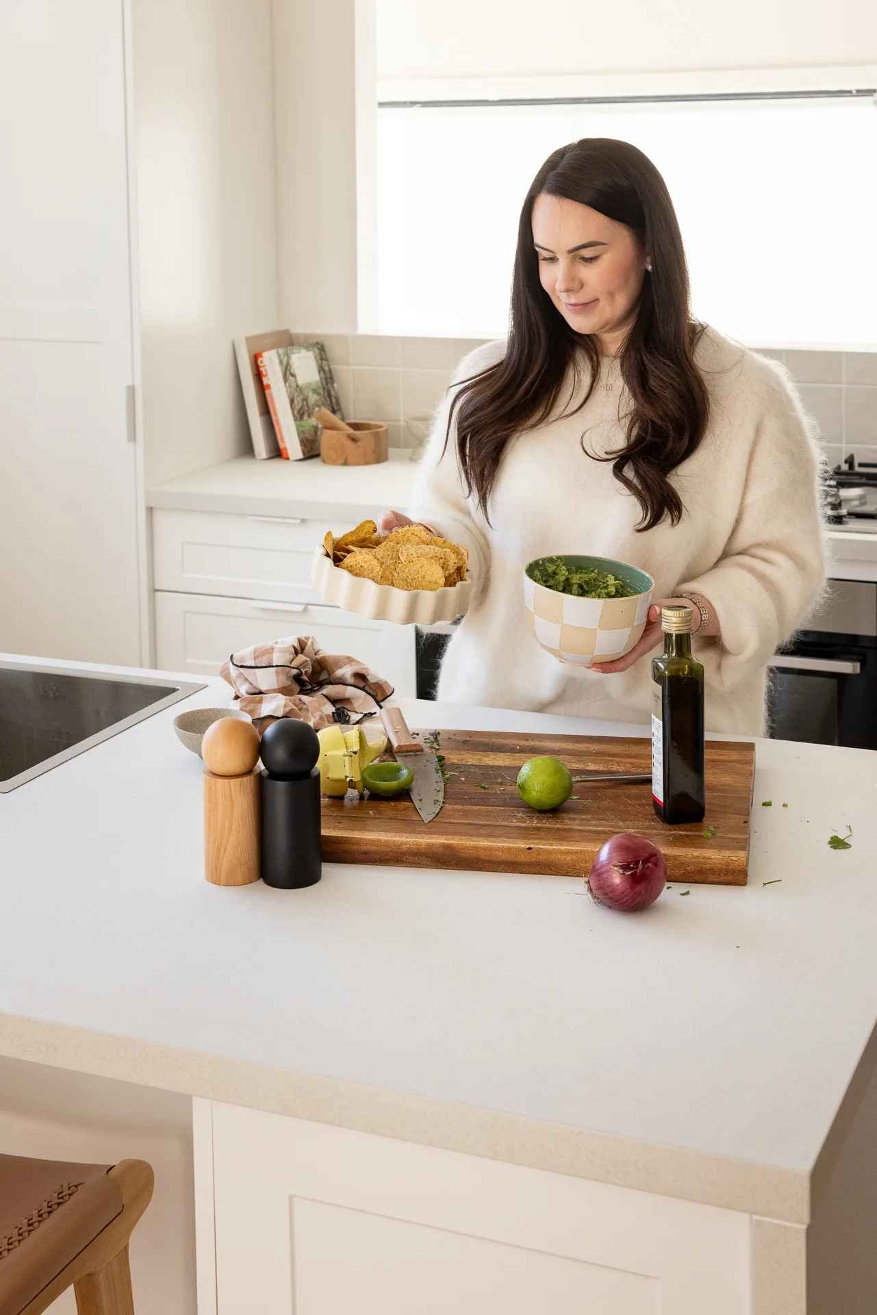 She's on the Money host Victoria Devine in her Kaboodle kitchen