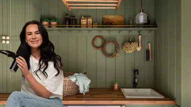 Victoria Devine reveals how she transformed her laundry for just $2000