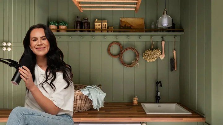 Victoria Devine reveals how she transformed her laundry for just $2000