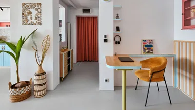How to layout home offices + Small home office + practical home office + Home office decoration