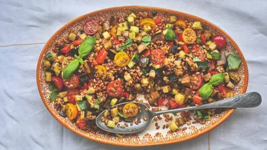 Roast vegetable salad