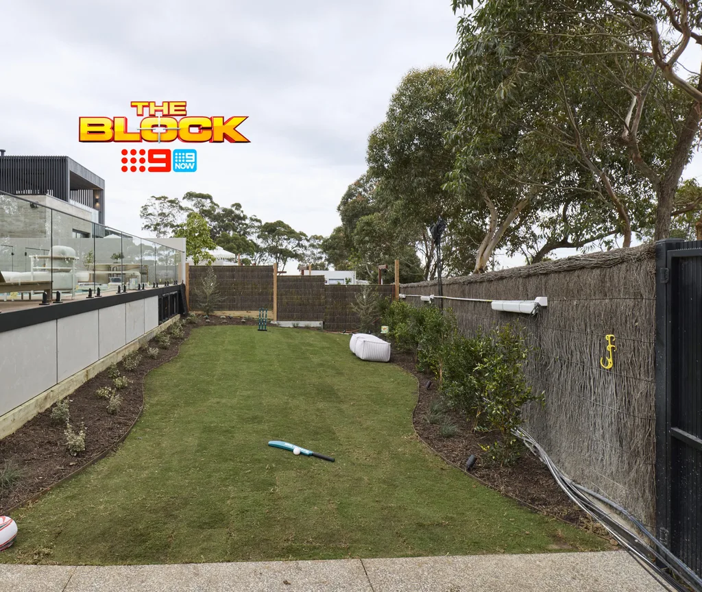 Tayla and Rick's backyard