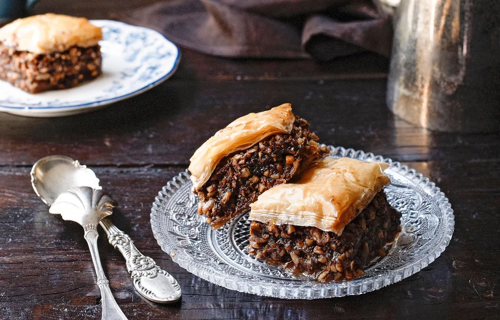 Easy chocolate baklava recipe Recipe | Home Beautiful