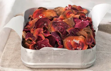 Beetroot chips