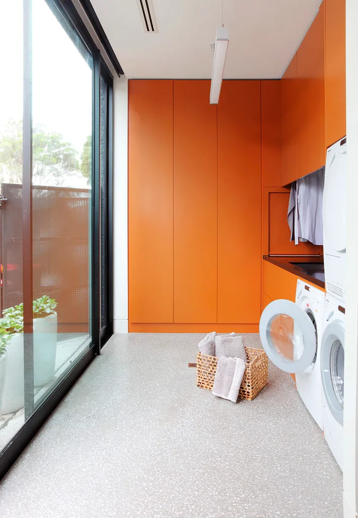 Orange laundry