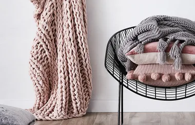 Five throws to cosy up with this winter