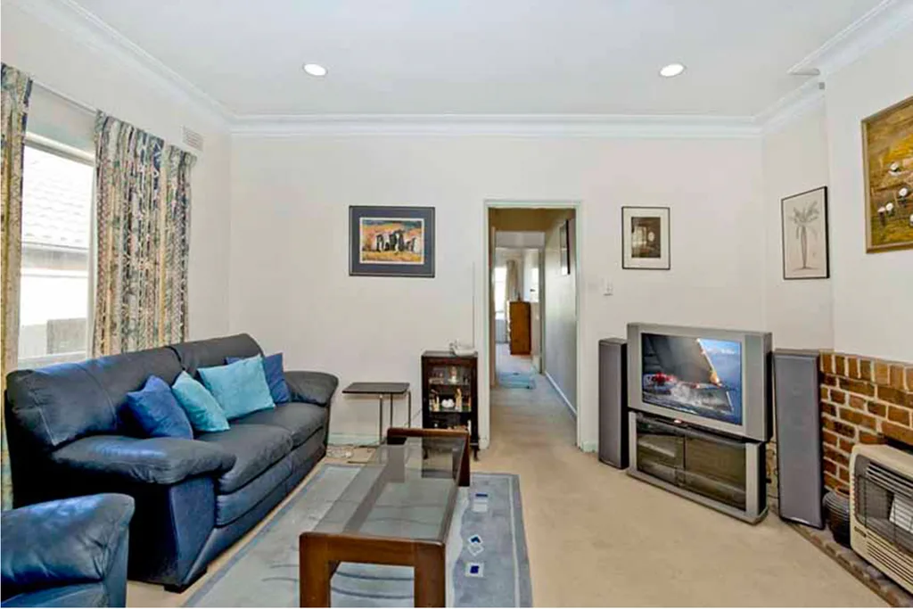 Before living room makeover