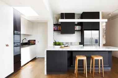 Monochrome kitchen