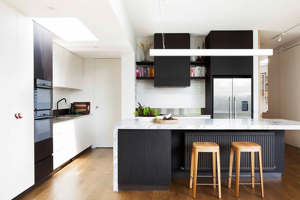 Monochrome kitchen