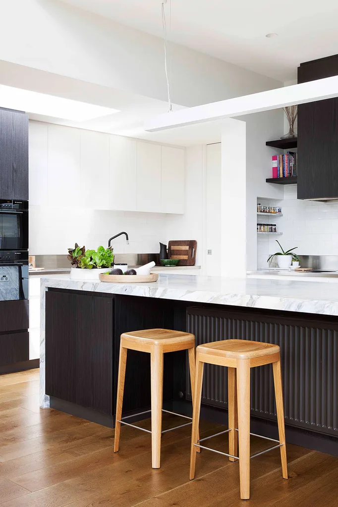 Modern monochrome kitchen
