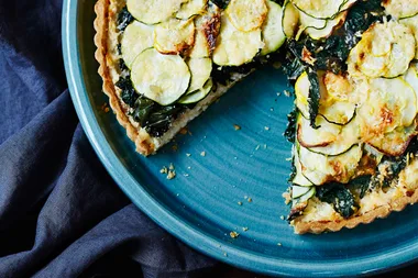 Zucchini tart