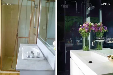 Bathroom renovation: Glitz & Glamour