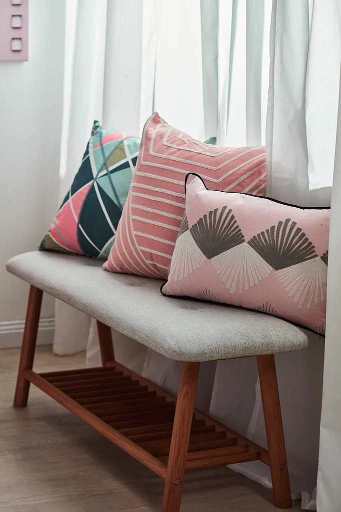 Blush Scandi bedroom | Home Beautiful Magazine Australia