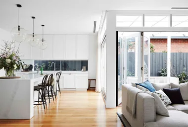 Home tour: Modern French country style