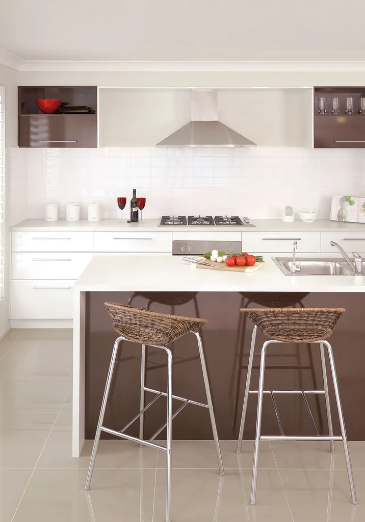 Melamine kitchen cabinetry
