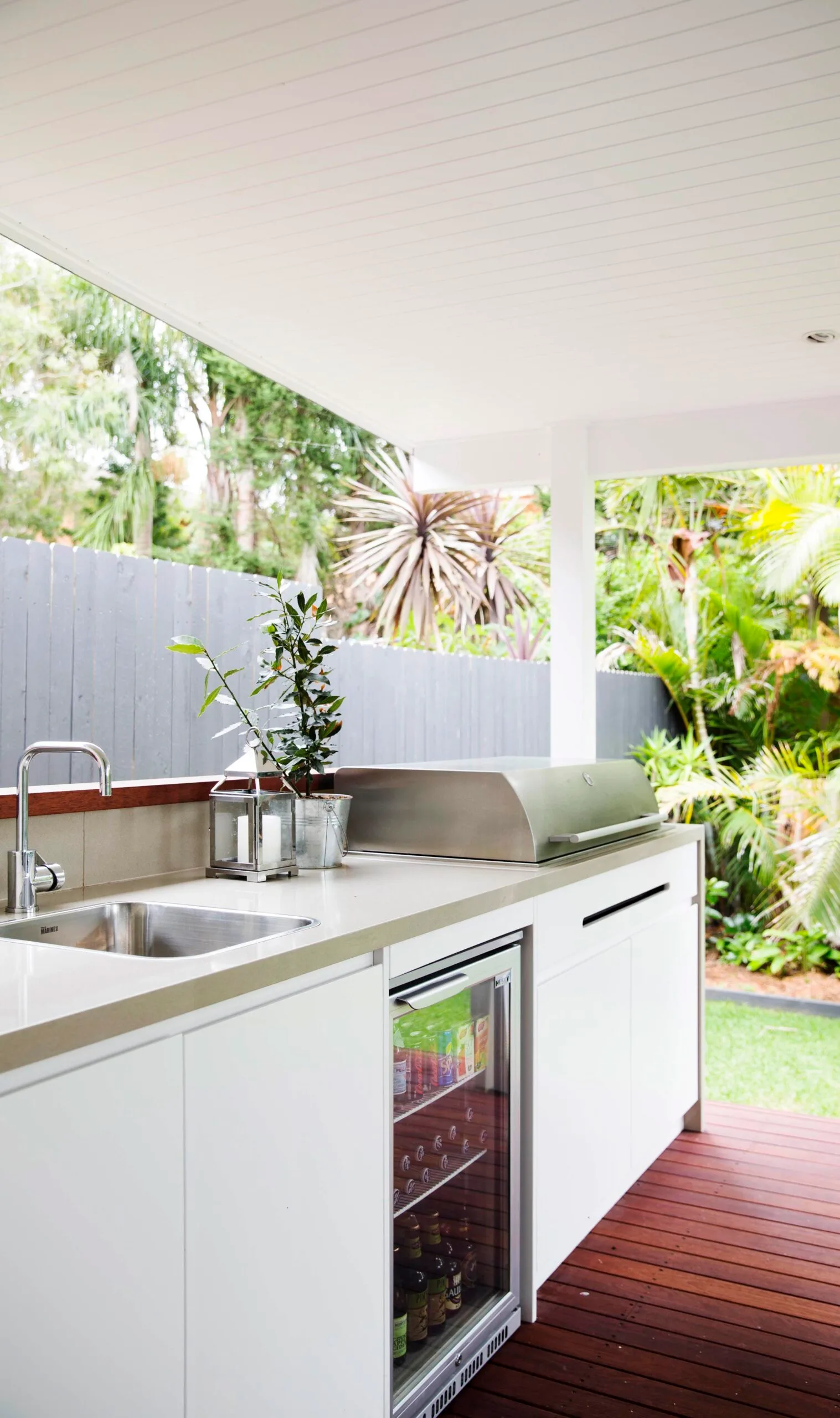 Outdoor entertaining area