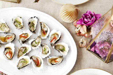 Asian-style oysters