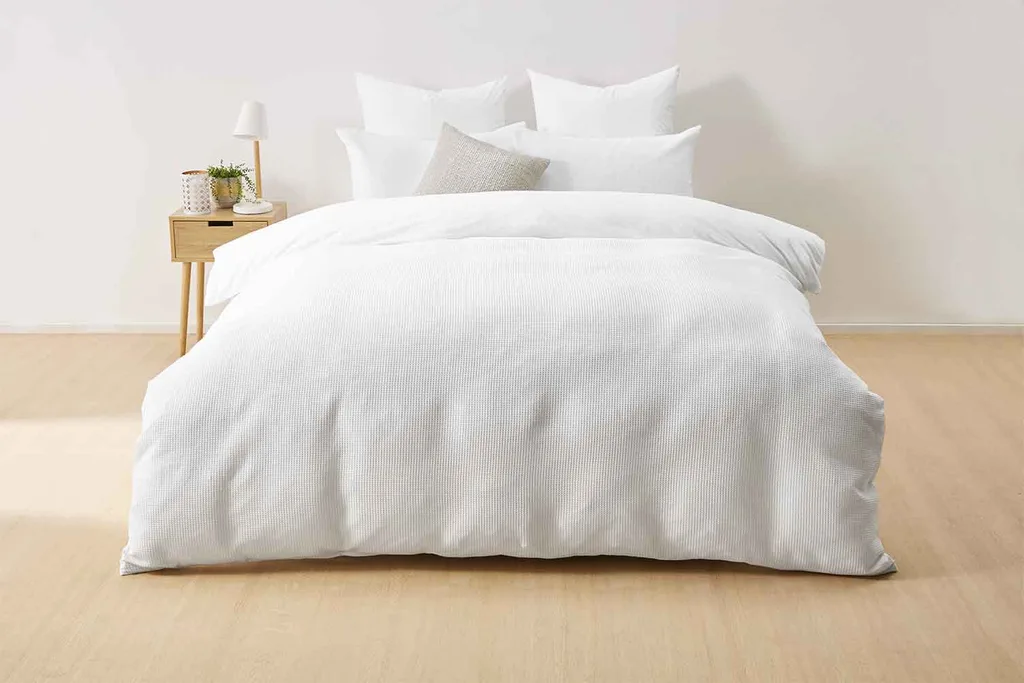 White waffle quilt cover set, Target