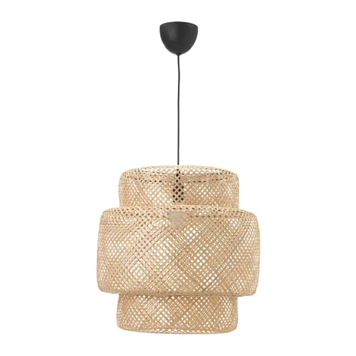 SINNERLIG Pendant lamp, bamboo