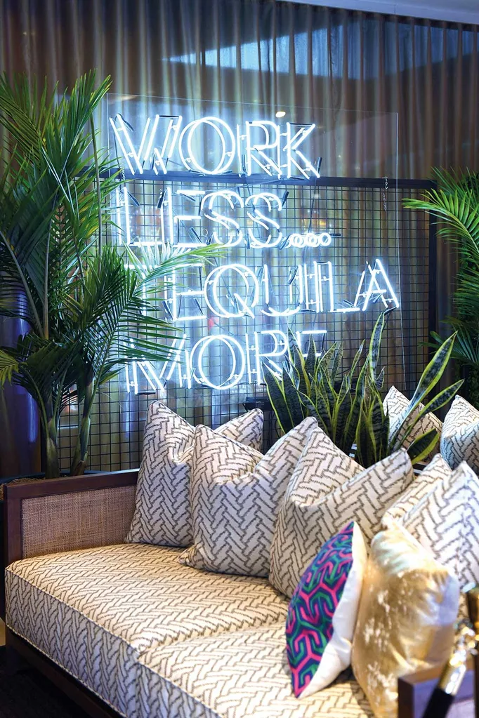 Jennifer Hawkins' new popup bar | Home Beautiful Magazine Australia