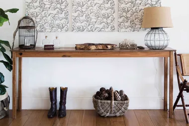 Furniture hacks for your hallway