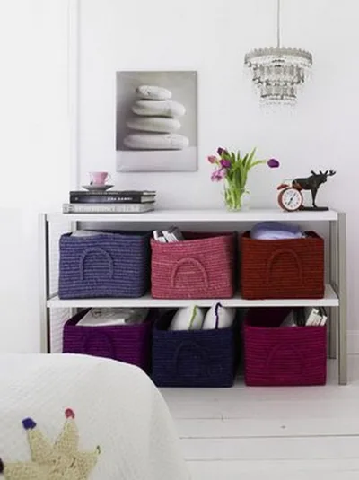 Decorate and organise with baskets | Home Beautiful Magazine Australia