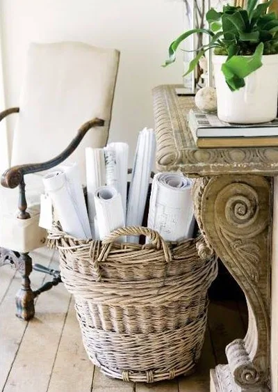 Decorate and organise with baskets | Home Beautiful Magazine Australia