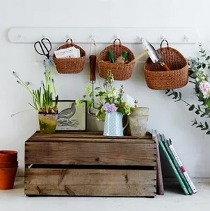 Decorate and organise with baskets | Home Beautiful Magazine Australia