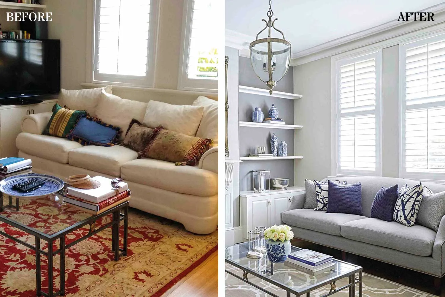 My blue heaven – a living room makeover