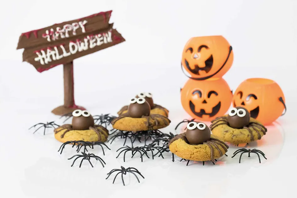Spider peanut cookies Recipe | Home Beautiful