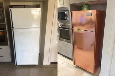 The $5 Kmart hack that transformed this fridge