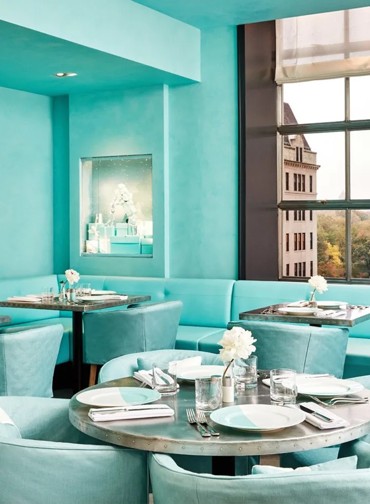 Tiffany cafe in New York